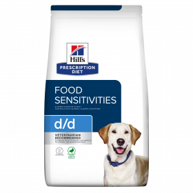 Hill's Prescription Diet d/d Duck & Rice - хранителни алергии 1.5 кг.